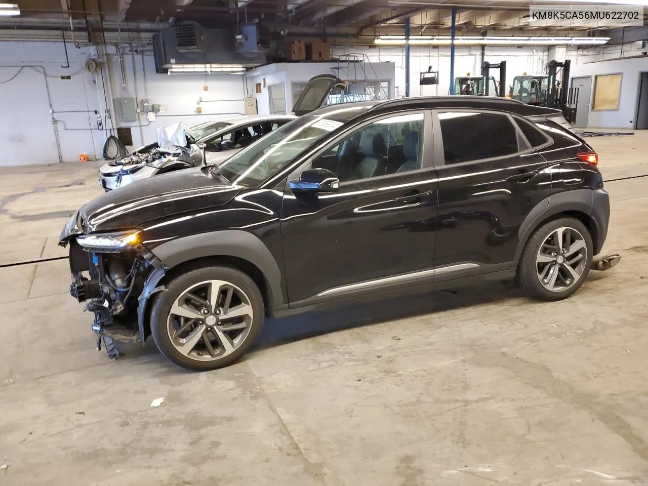 2021 Hyundai Kona Ultimate VIN: KM8K5CA56MU622702 Lot: 76089314