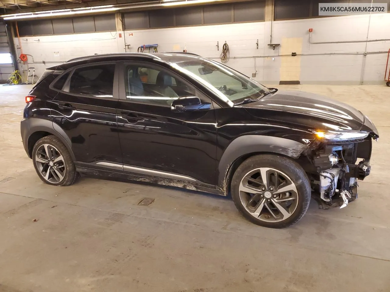 2021 Hyundai Kona Ultimate VIN: KM8K5CA56MU622702 Lot: 76089314