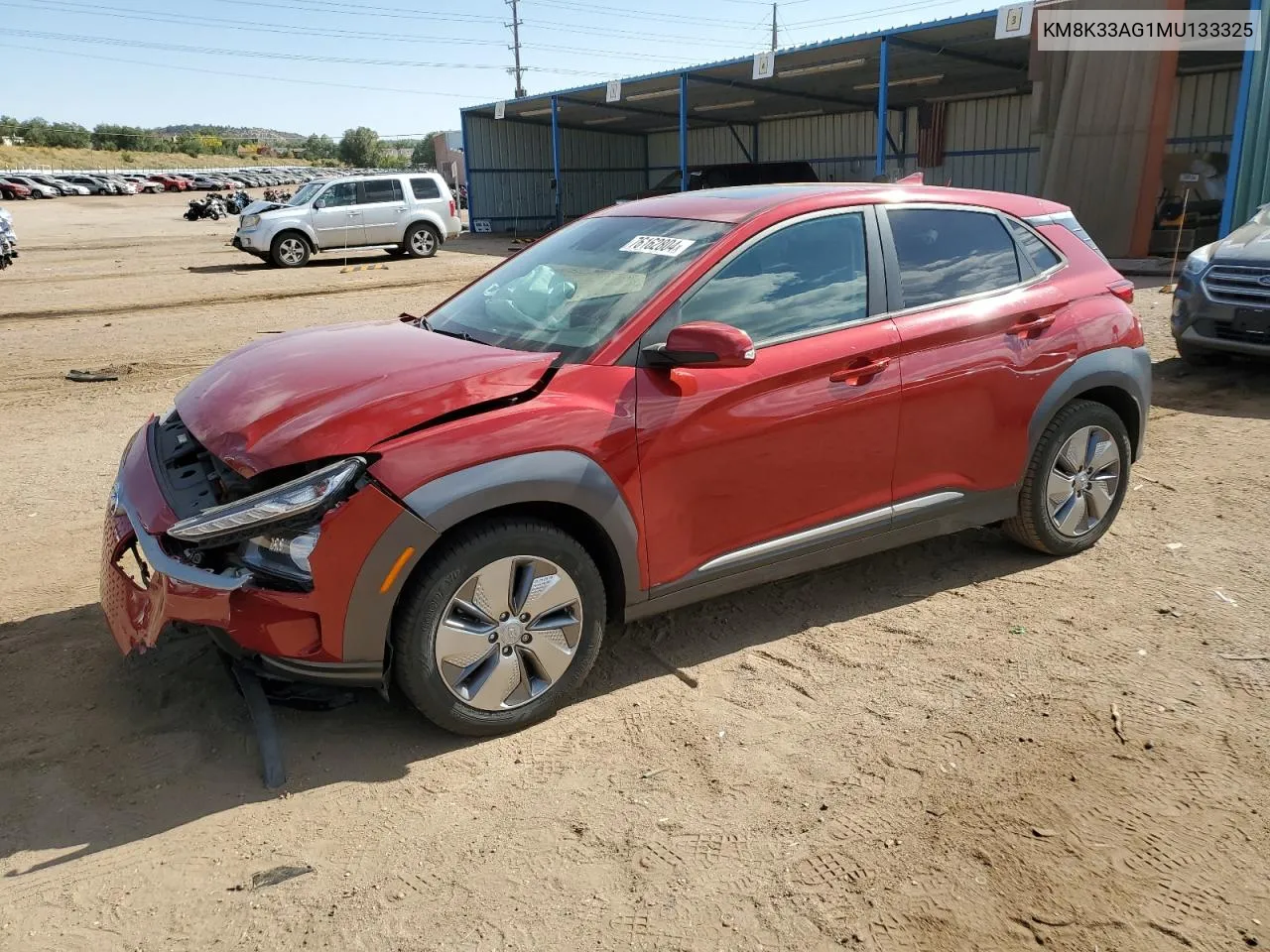 KM8K33AG1MU133325 2021 Hyundai Kona Limited