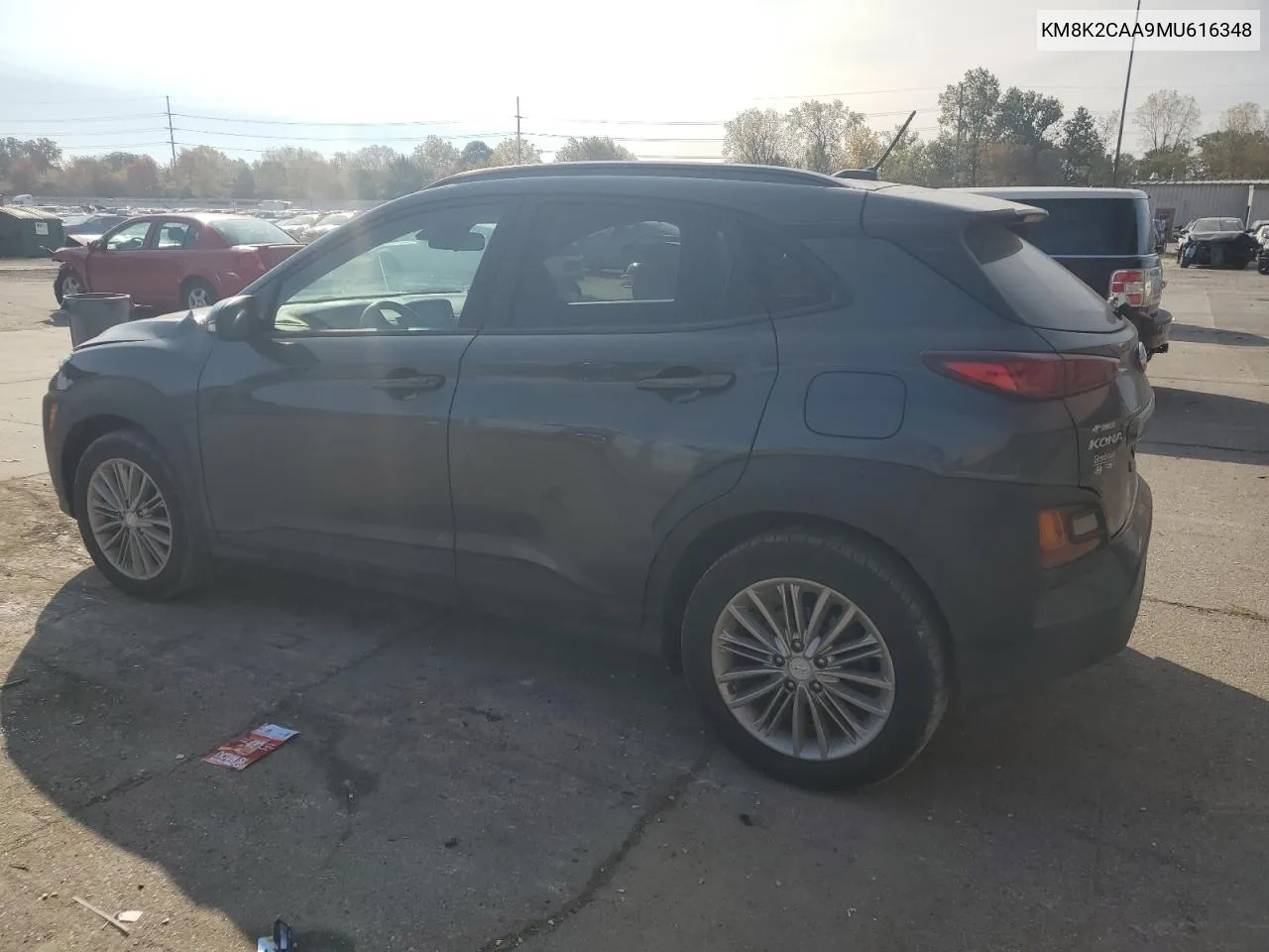 KM8K2CAA9MU616348 2021 Hyundai Kona Sel