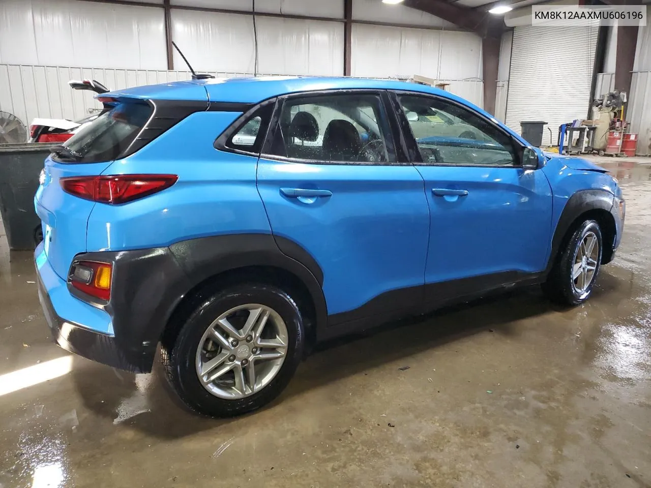 2021 Hyundai Kona Se VIN: KM8K12AAXMU606196 Lot: 76509434