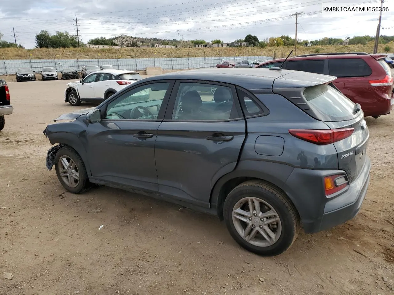 2021 Hyundai Kona Se VIN: KM8K1CAA6MU656356 Lot: 76728564