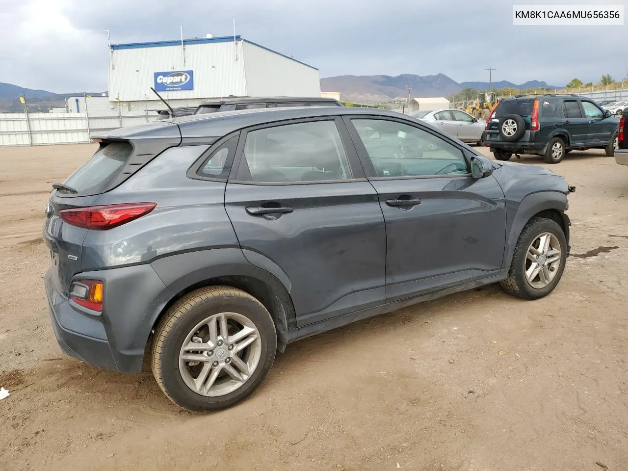 2021 Hyundai Kona Se VIN: KM8K1CAA6MU656356 Lot: 76728564