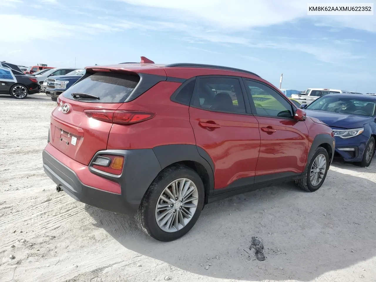 KM8K62AAXMU622352 2021 Hyundai Kona Sel Plus