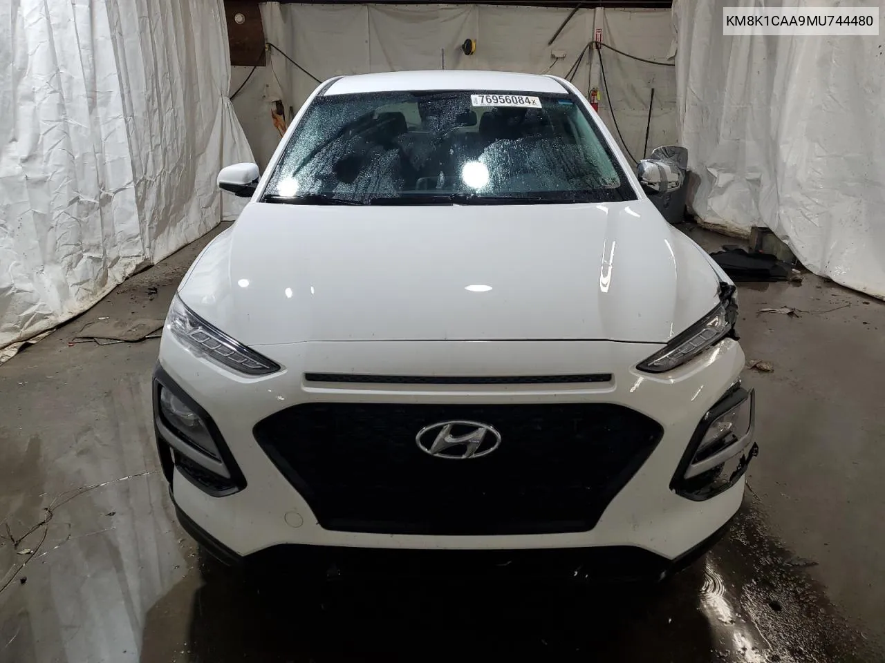 2021 Hyundai Kona Se VIN: KM8K1CAA9MU744480 Lot: 76956084