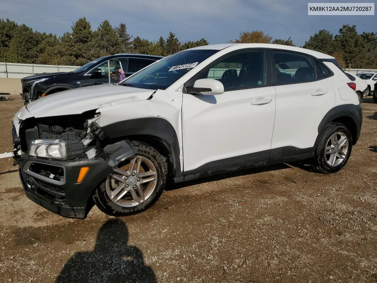 KM8K12AA2MU720287 2021 Hyundai Kona Se