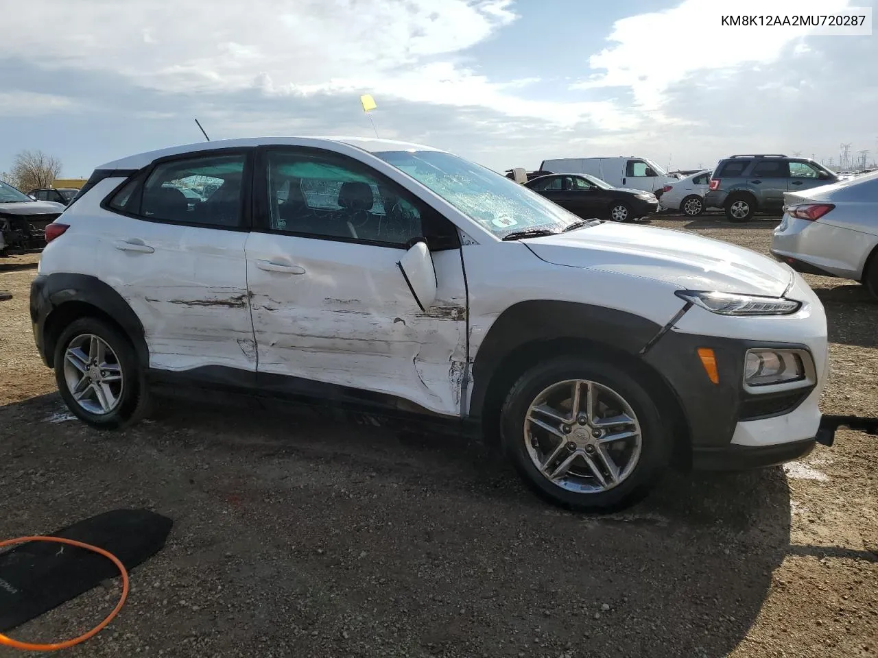 KM8K12AA2MU720287 2021 Hyundai Kona Se