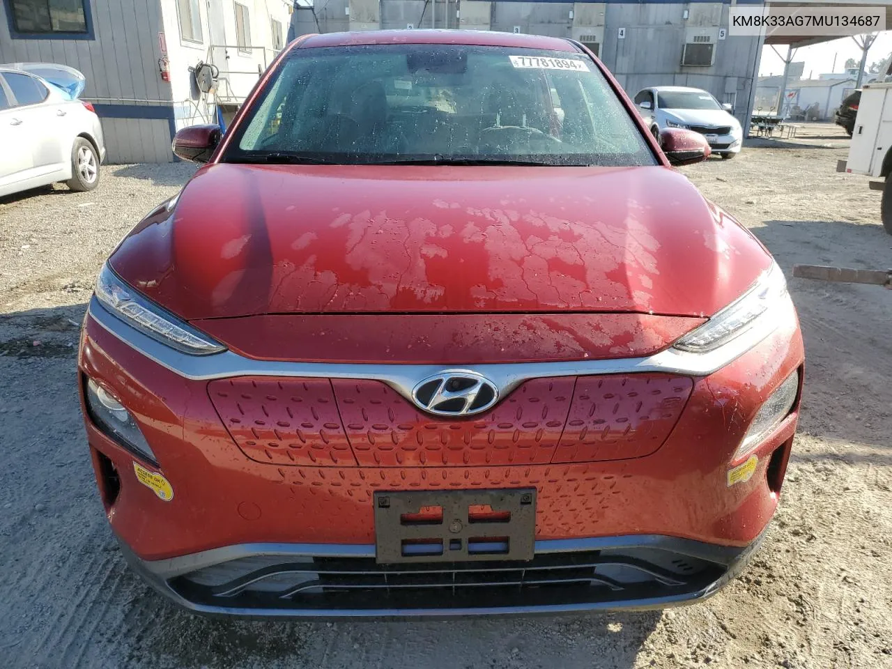 KM8K33AG7MU134687 2021 Hyundai Kona Limited