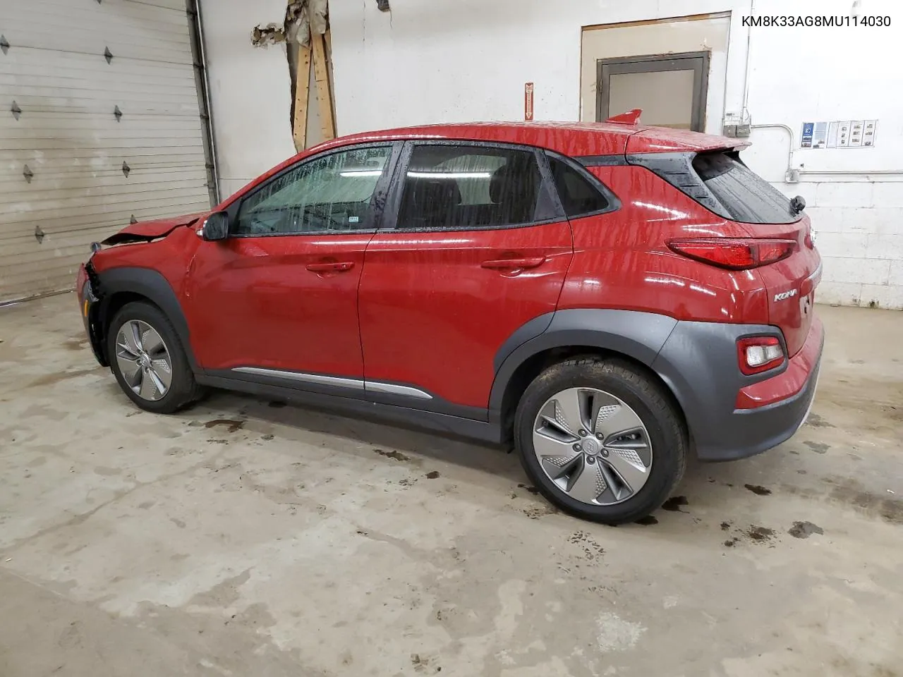 KM8K33AG8MU114030 2021 Hyundai Kona Limited