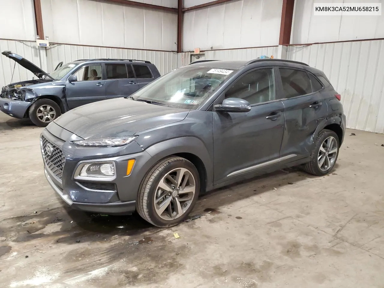 2021 Hyundai Kona Limited VIN: KM8K3CA52MU658215 Lot: 78149434