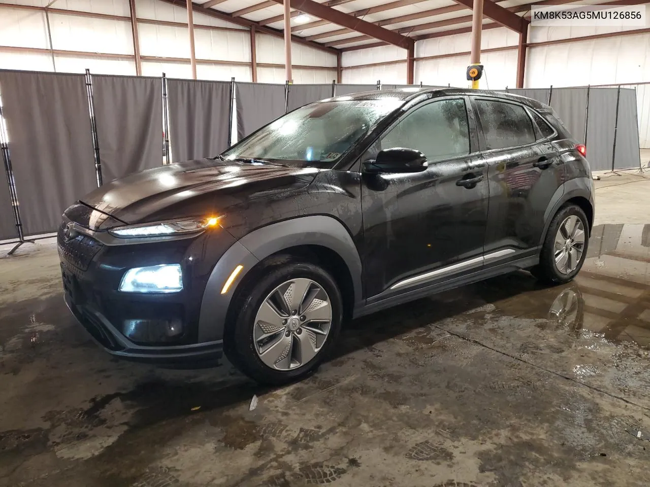 2021 Hyundai Kona Ultimate VIN: KM8K53AG5MU126856 Lot: 78256234