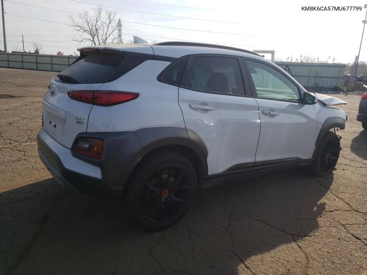 2021 Hyundai Kona Night VIN: KM8K6CA57MU677799 Lot: 78279984