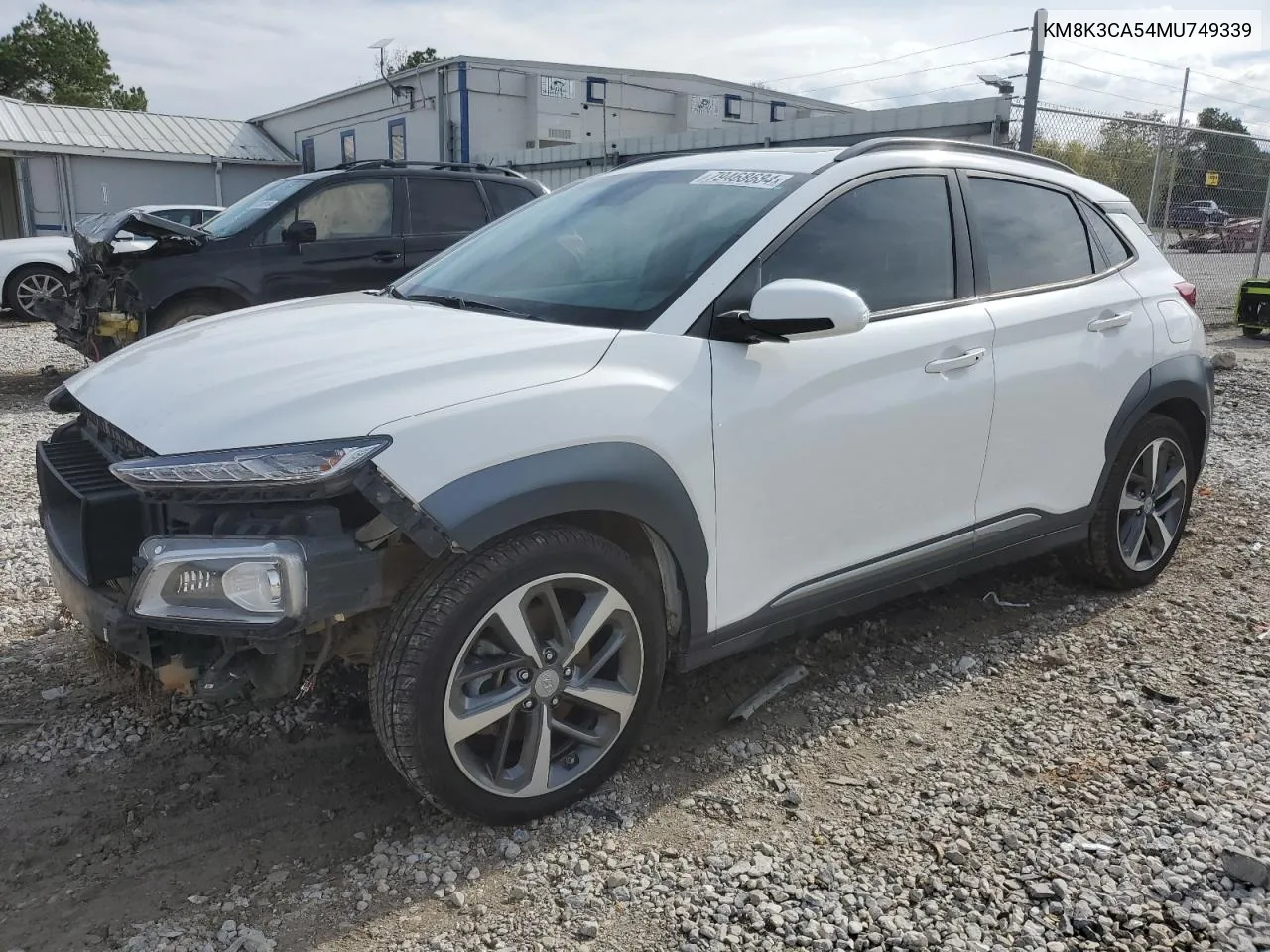 2021 Hyundai Kona Limited VIN: KM8K3CA54MU749339 Lot: 79468684