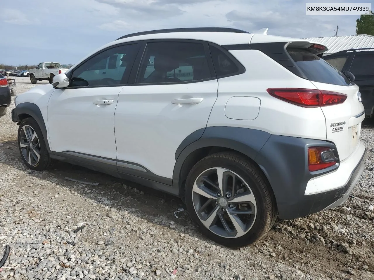 2021 Hyundai Kona Limited VIN: KM8K3CA54MU749339 Lot: 79468684