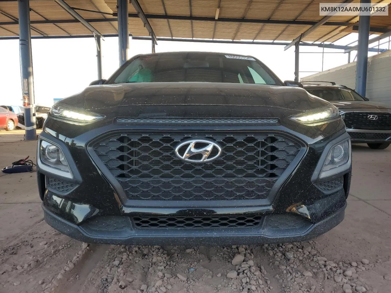 2021 Hyundai Kona Se VIN: KM8K12AA0MU601332 Lot: 80655154