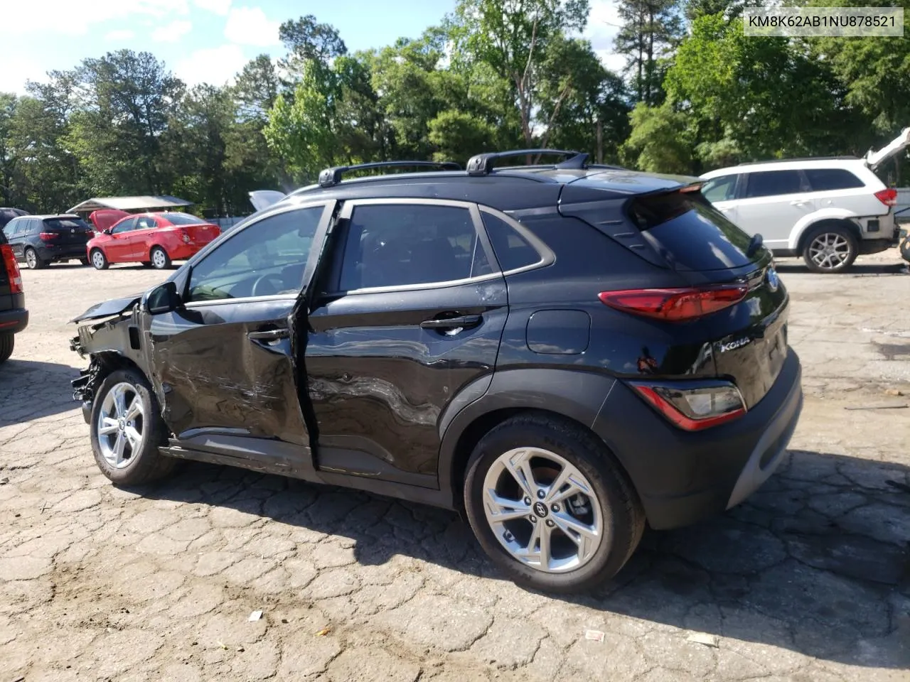 2022 Hyundai Kona Sel VIN: KM8K62AB1NU878521 Lot: 54189054