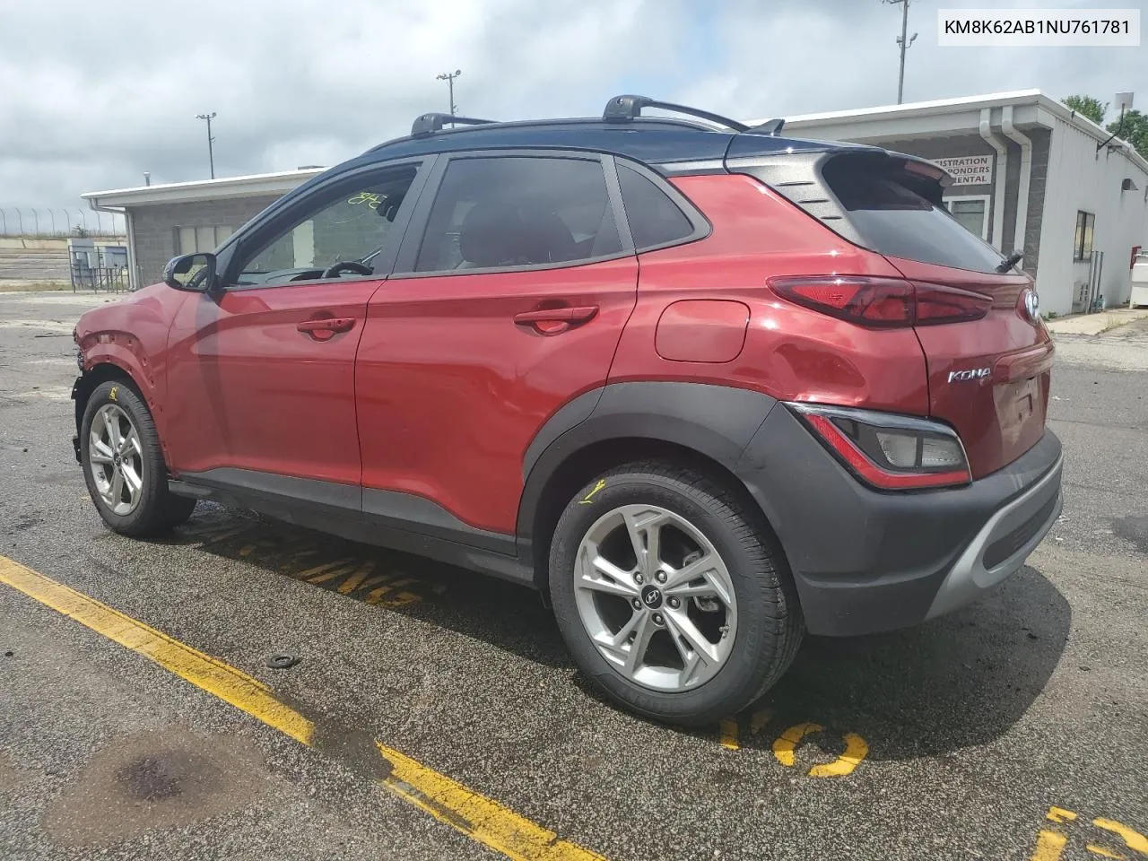 KM8K62AB1NU761781 2022 Hyundai Kona Sel