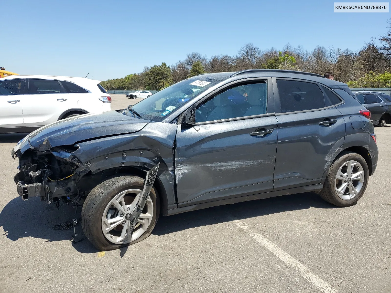 KM8K6CAB6NU788870 2022 Hyundai Kona Sel