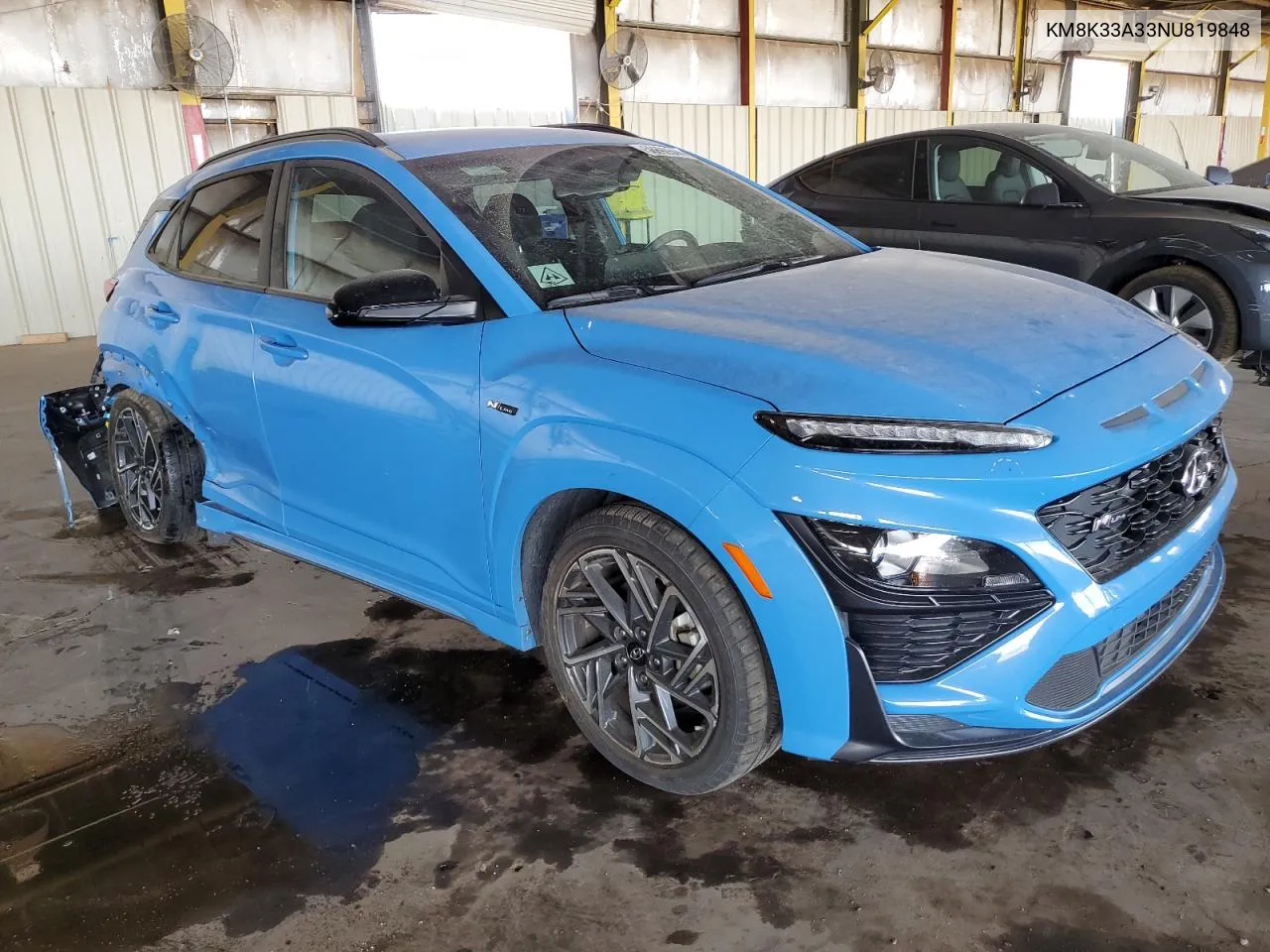 KM8K33A33NU819848 2022 Hyundai Kona N Line