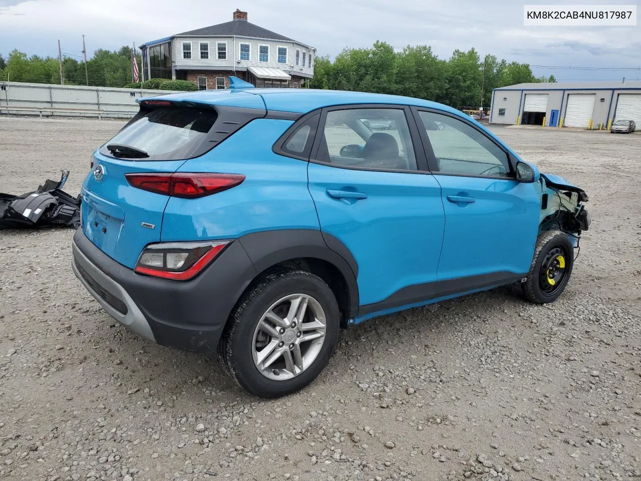 KM8K2CAB4NU817987 2022 Hyundai Kona Sel