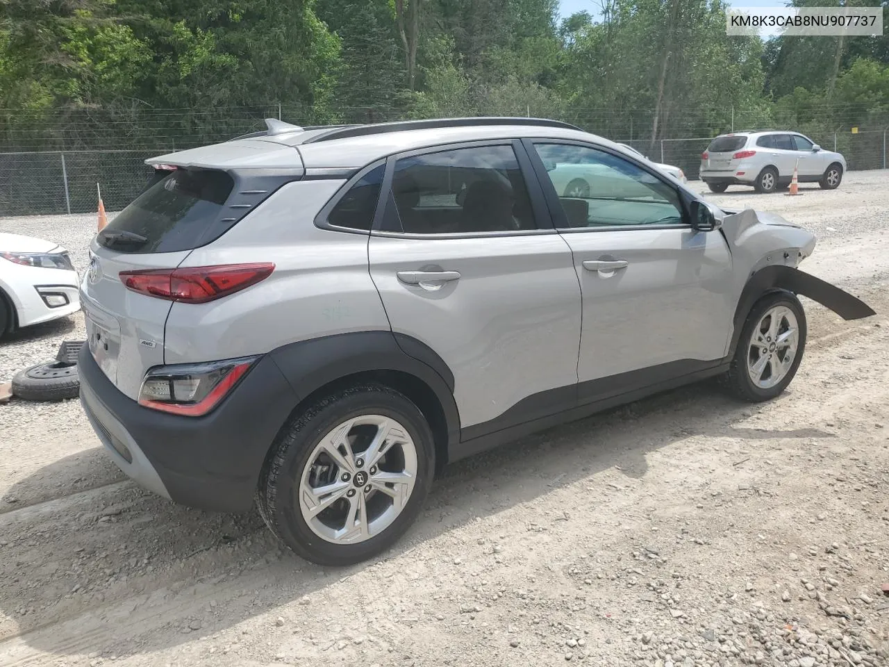 KM8K3CAB8NU907737 2022 Hyundai Kona Sel