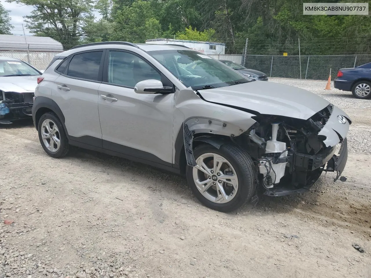 KM8K3CAB8NU907737 2022 Hyundai Kona Sel