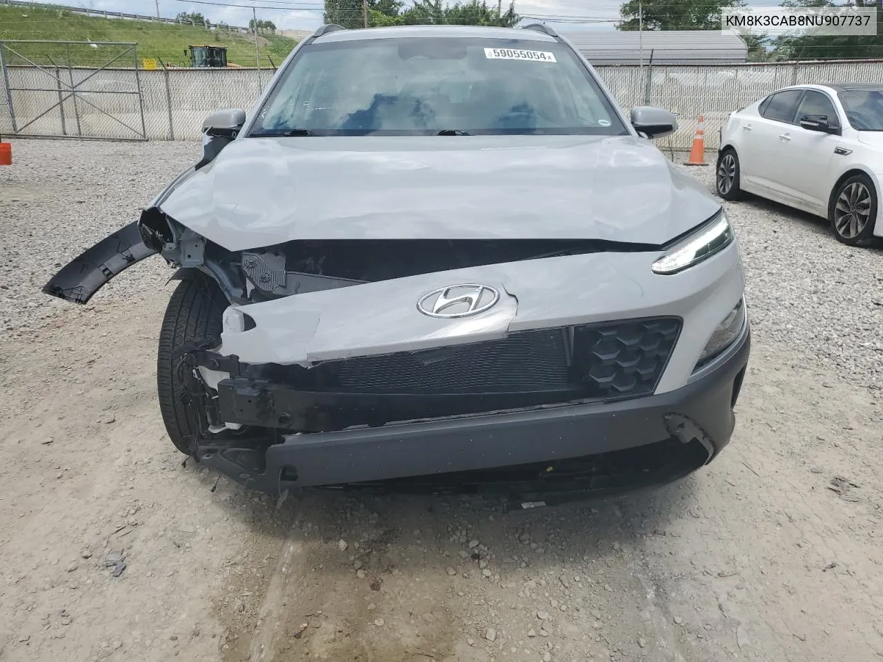 KM8K3CAB8NU907737 2022 Hyundai Kona Sel