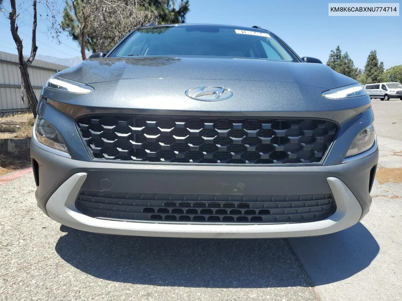 2022 Hyundai Kona Sel VIN: KM8K6CABXNU774714 Lot: 61956484