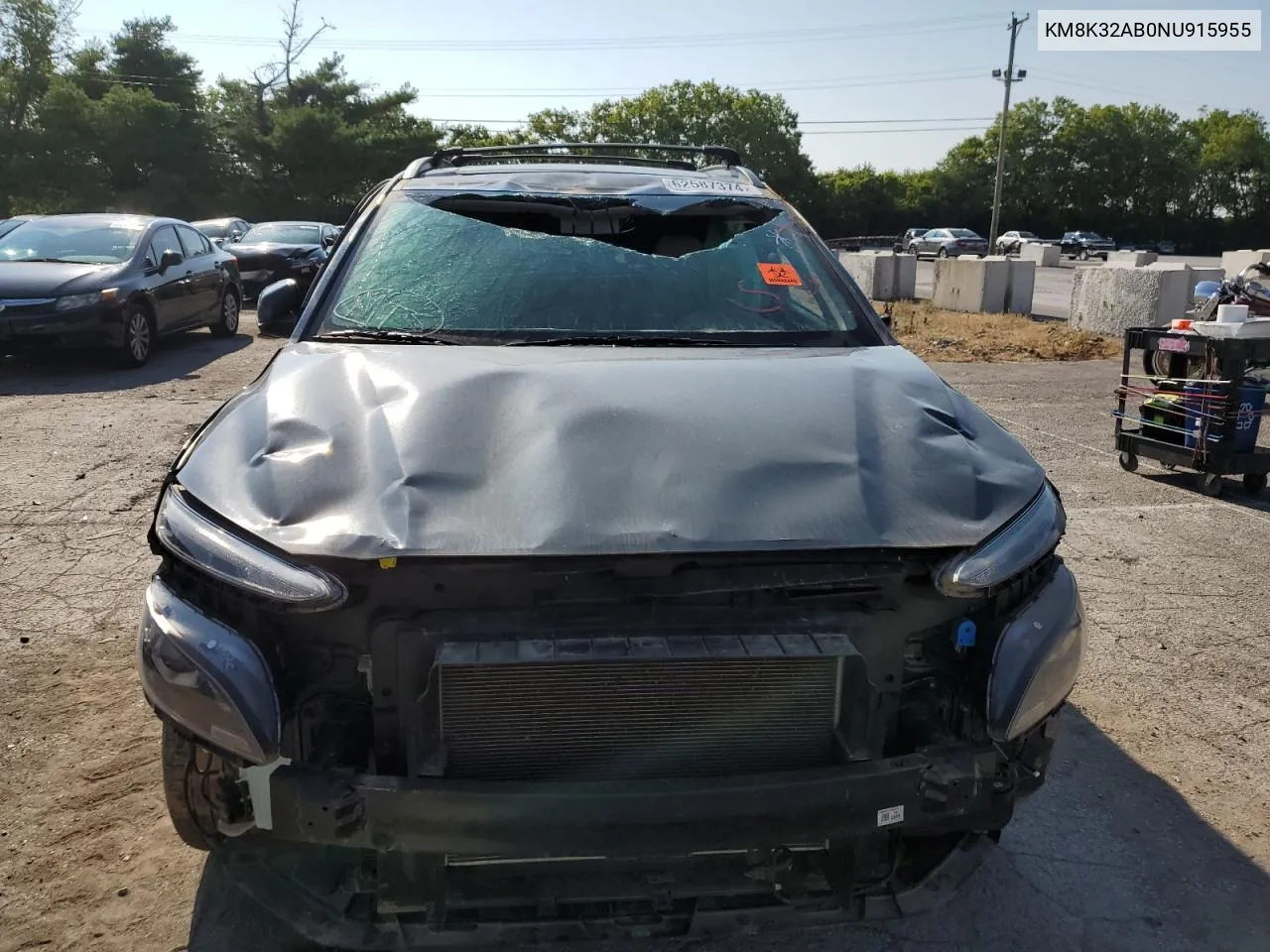 KM8K32AB0NU915955 2022 Hyundai Kona Sel