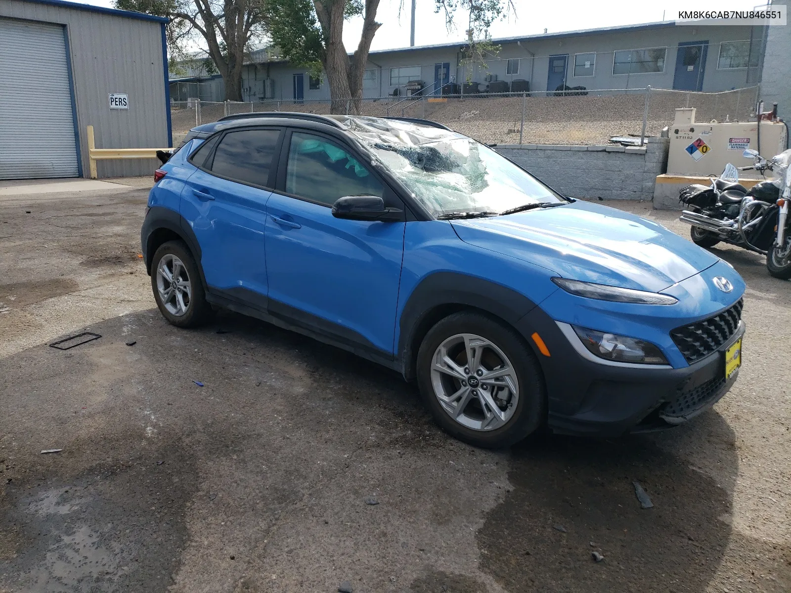 KM8K6CAB7NU846551 2022 Hyundai Kona Sel