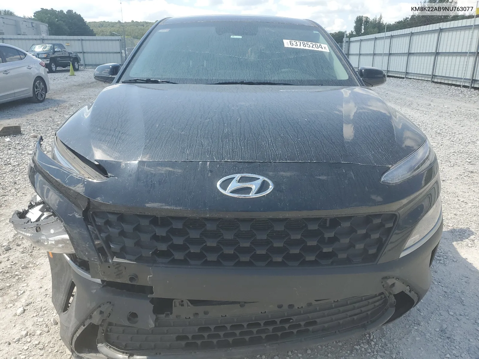 KM8K22AB9NU763077 2022 Hyundai Kona Sel