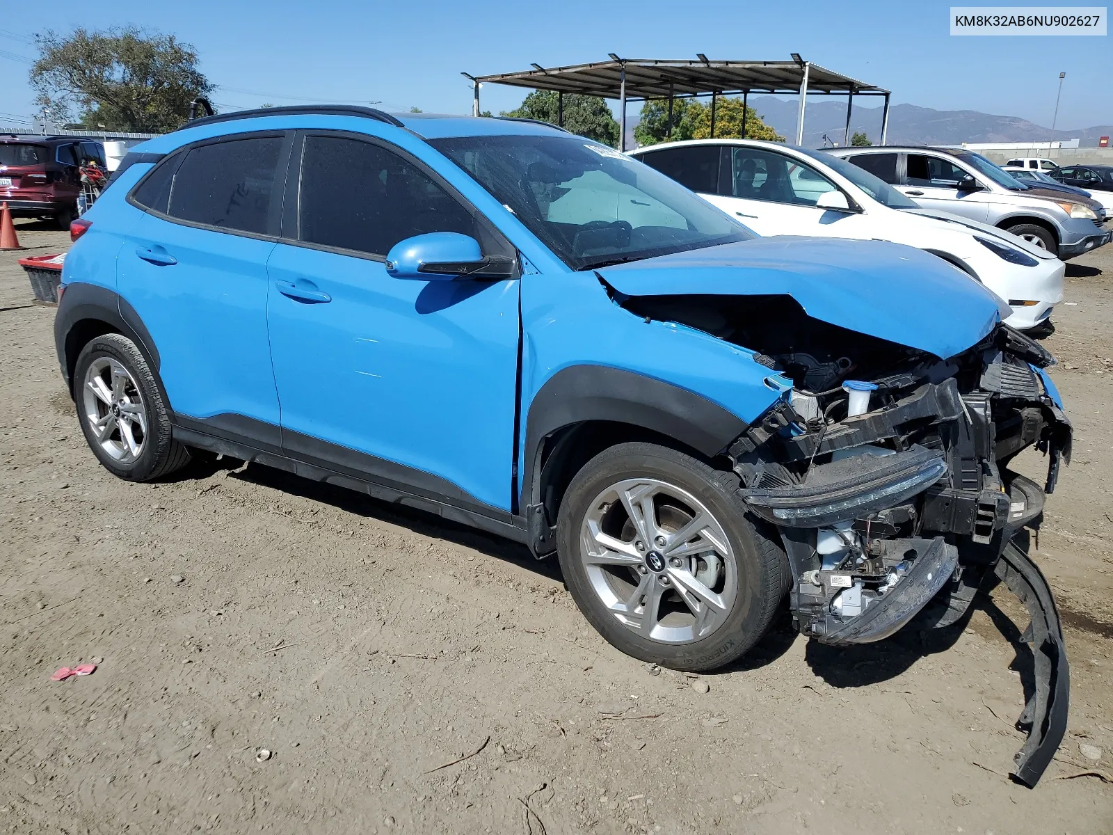 KM8K32AB6NU902627 2022 Hyundai Kona Sel