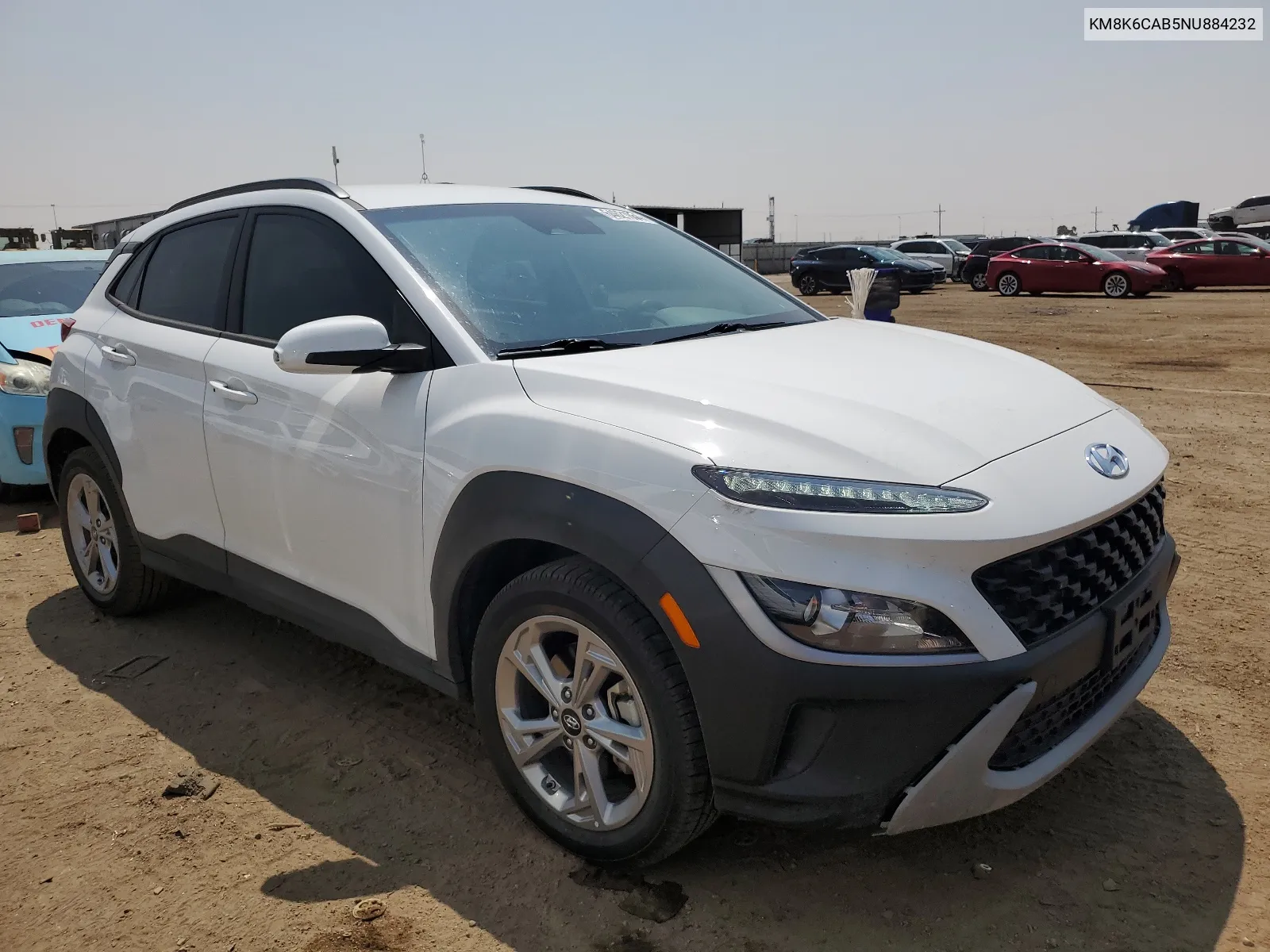 2022 Hyundai Kona Sel VIN: KM8K6CAB5NU884232 Lot: 64621864