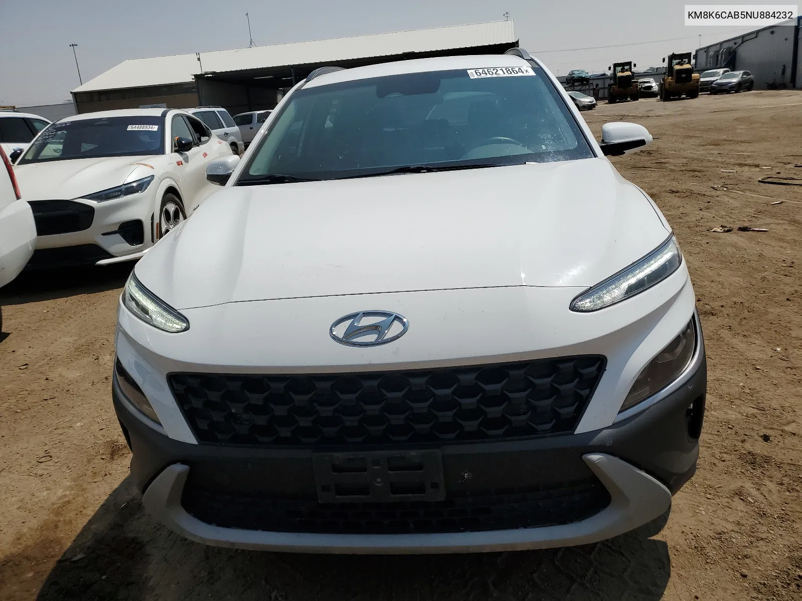 KM8K6CAB5NU884232 2022 Hyundai Kona Sel