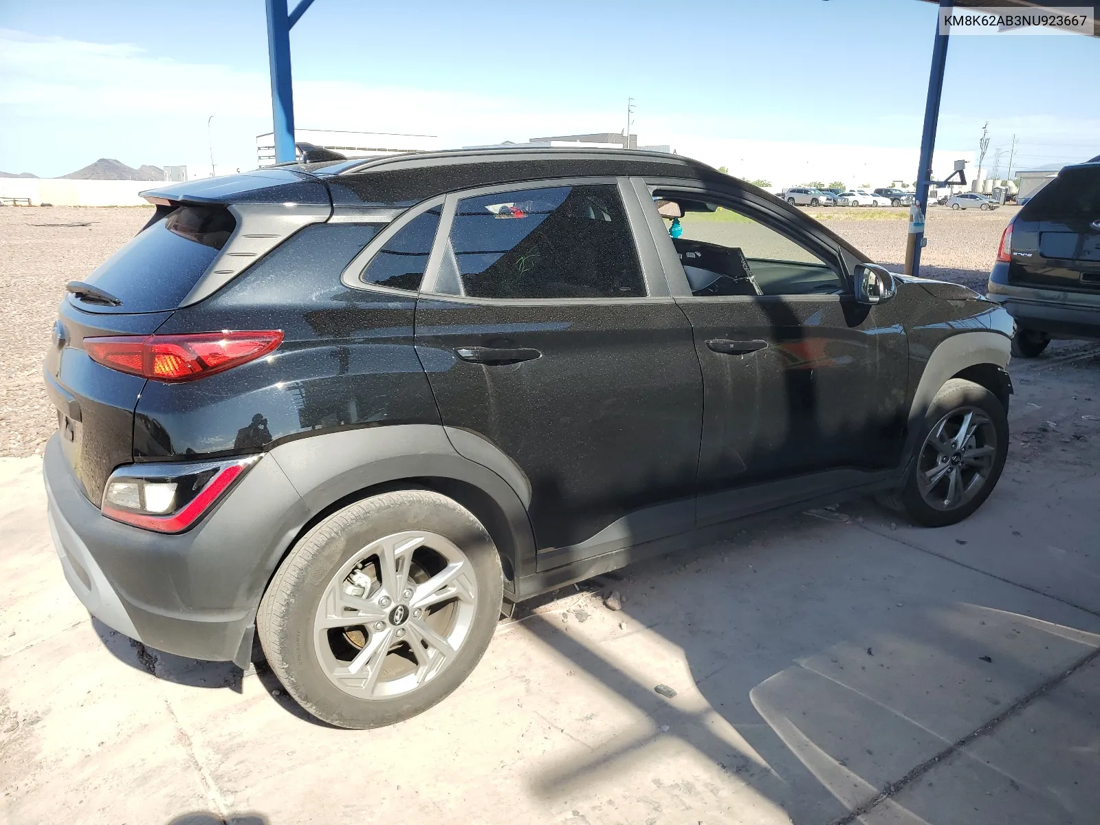 2022 Hyundai Kona Sel VIN: KM8K62AB3NU923667 Lot: 68512704