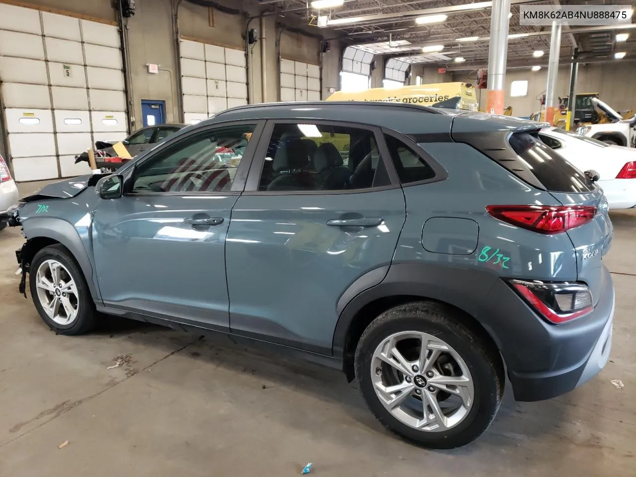 KM8K62AB4NU888475 2022 Hyundai Kona Sel