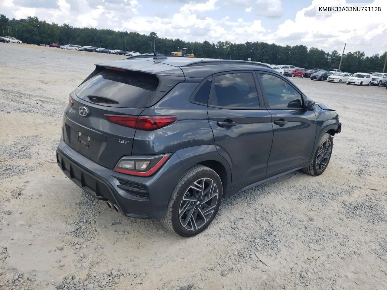 2022 Hyundai Kona N Line VIN: KM8K33A33NU791128 Lot: 69412564