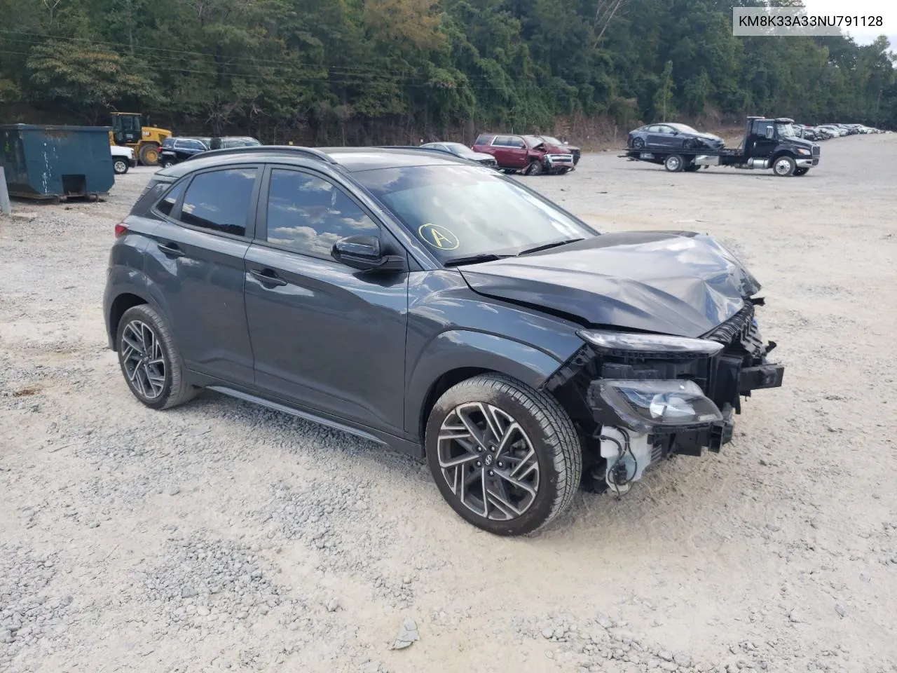 KM8K33A33NU791128 2022 Hyundai Kona N Line