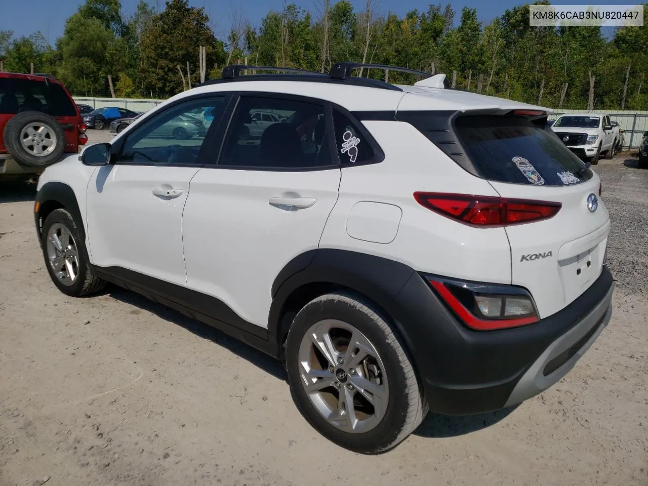 2022 Hyundai Kona Sel VIN: KM8K6CAB3NU820447 Lot: 69930254