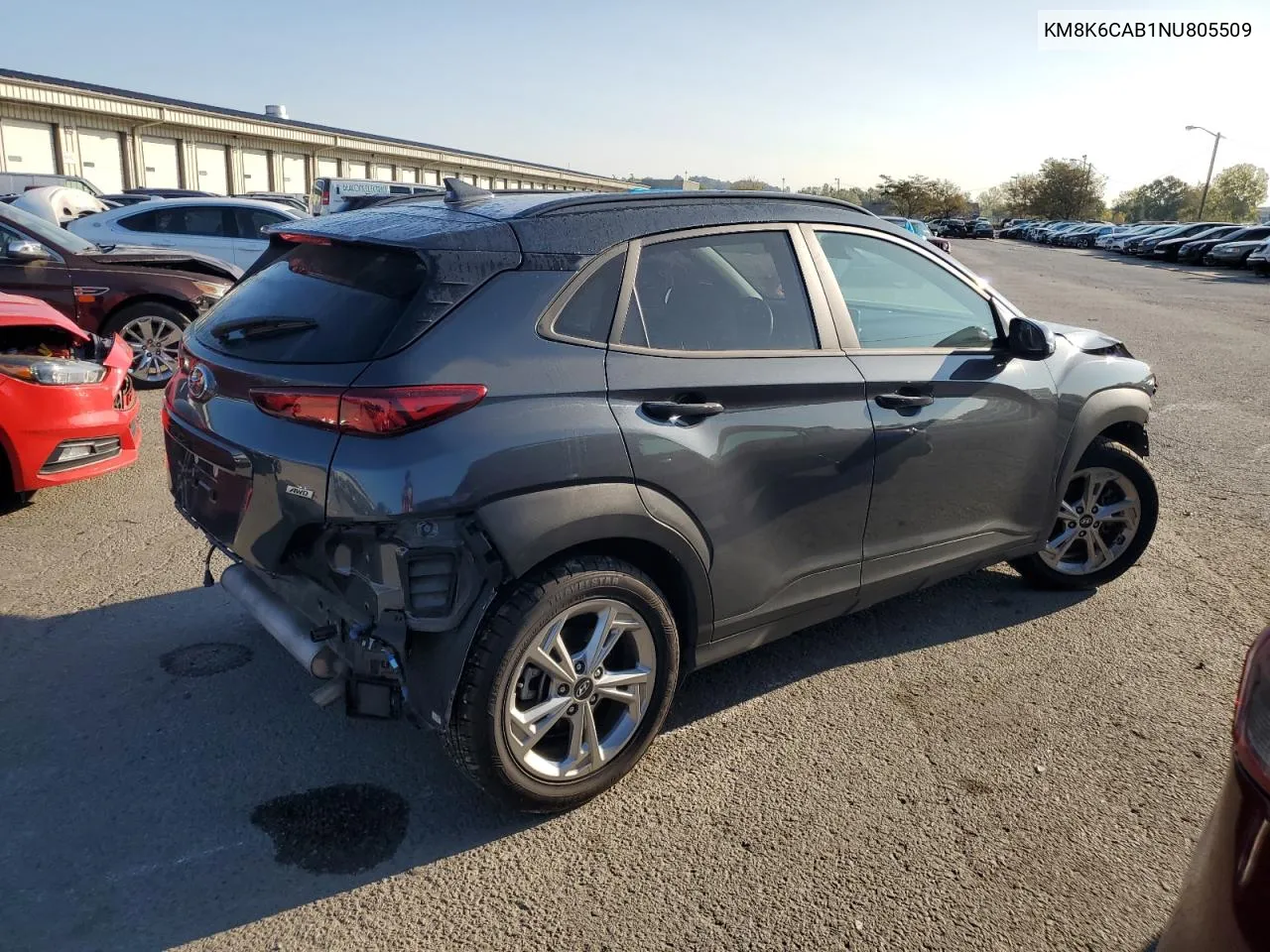 KM8K6CAB1NU805509 2022 Hyundai Kona Sel