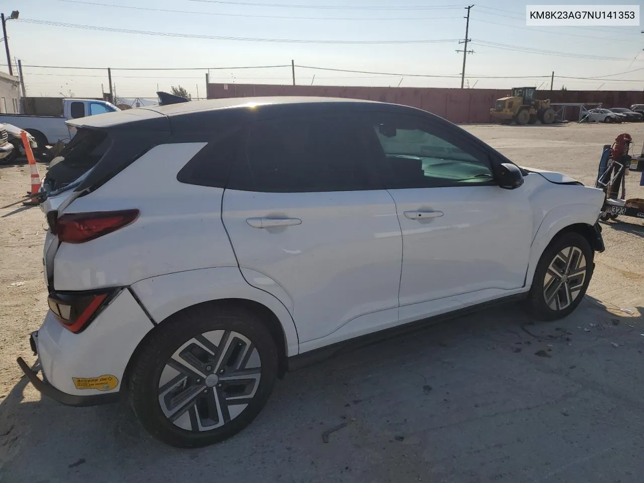 KM8K23AG7NU141353 2022 Hyundai Kona Sel