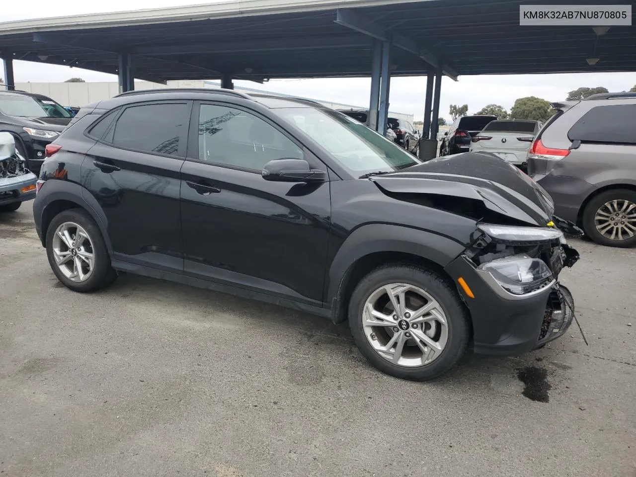 KM8K32AB7NU870805 2022 Hyundai Kona Sel