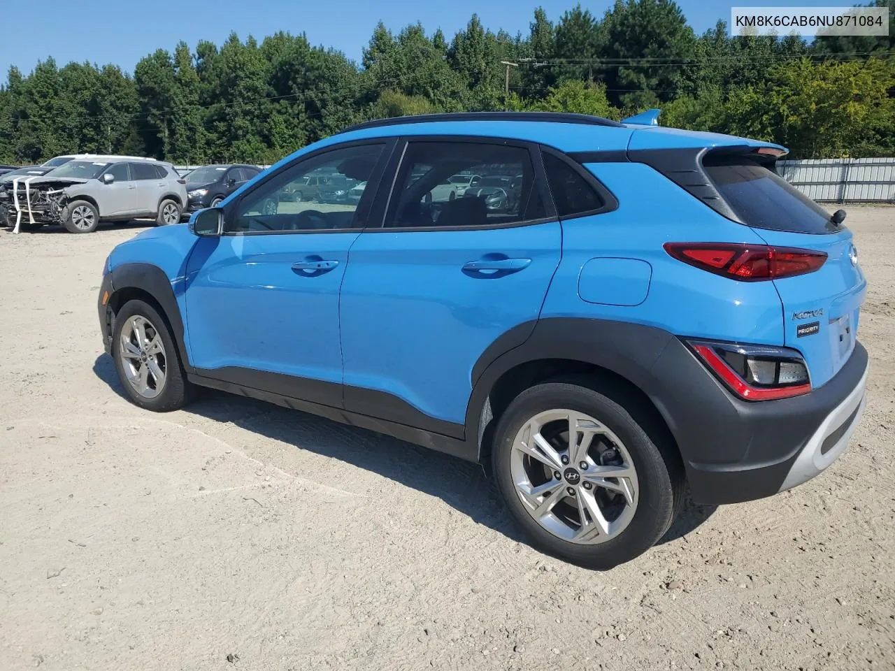 KM8K6CAB6NU871084 2022 Hyundai Kona Sel