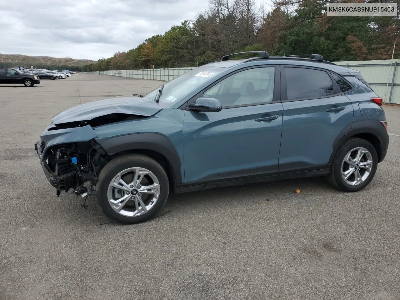 2022 Hyundai Kona Sel VIN: KM8K6CAB9NU915403 Lot: 71914794