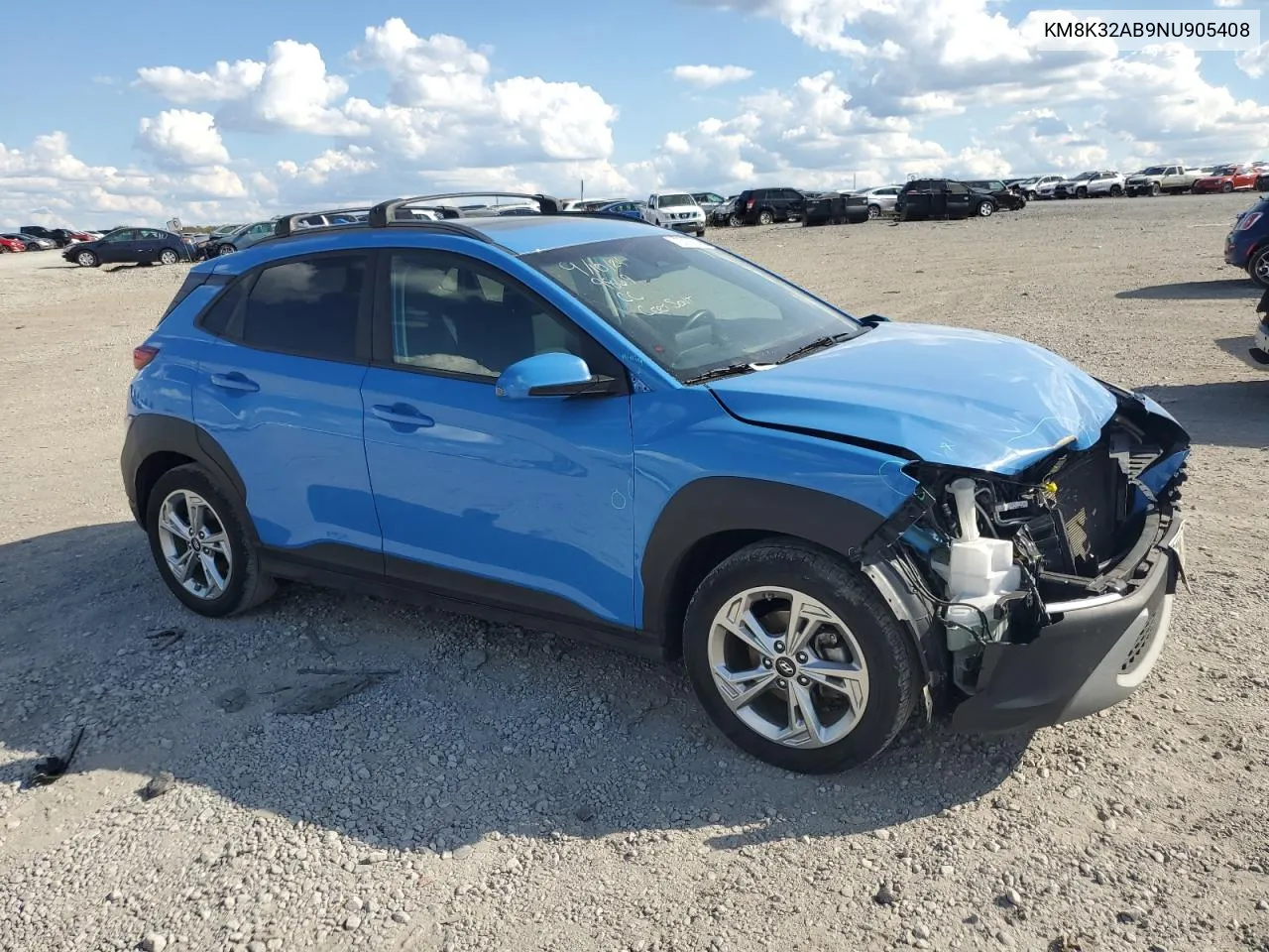 KM8K32AB9NU905408 2022 Hyundai Kona Sel