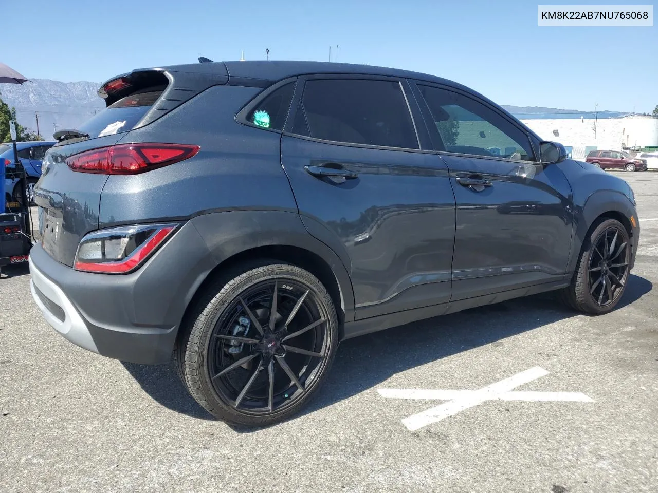 2022 Hyundai Kona Sel VIN: KM8K22AB7NU765068 Lot: 72569184