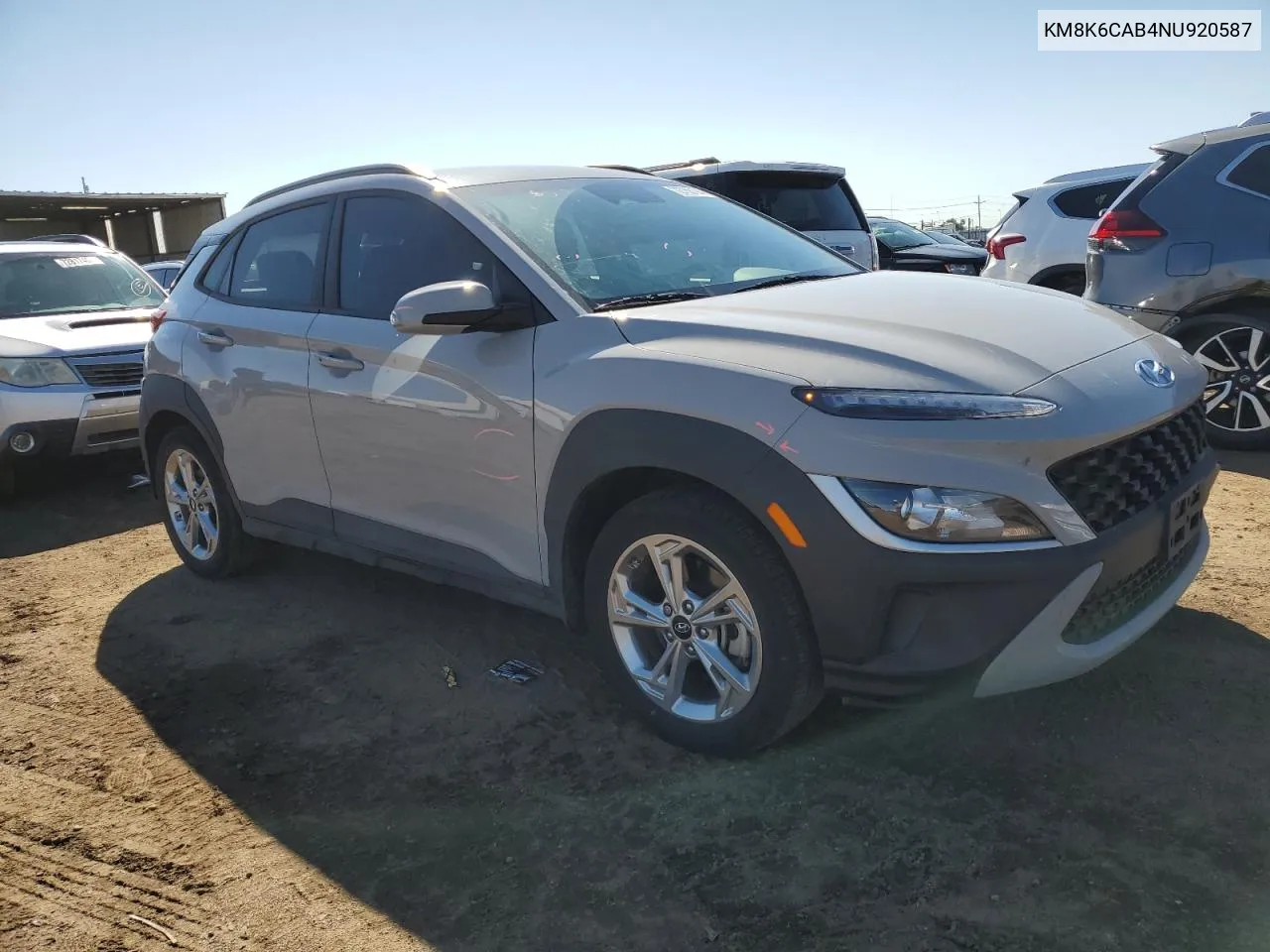 KM8K6CAB4NU920587 2022 Hyundai Kona Sel