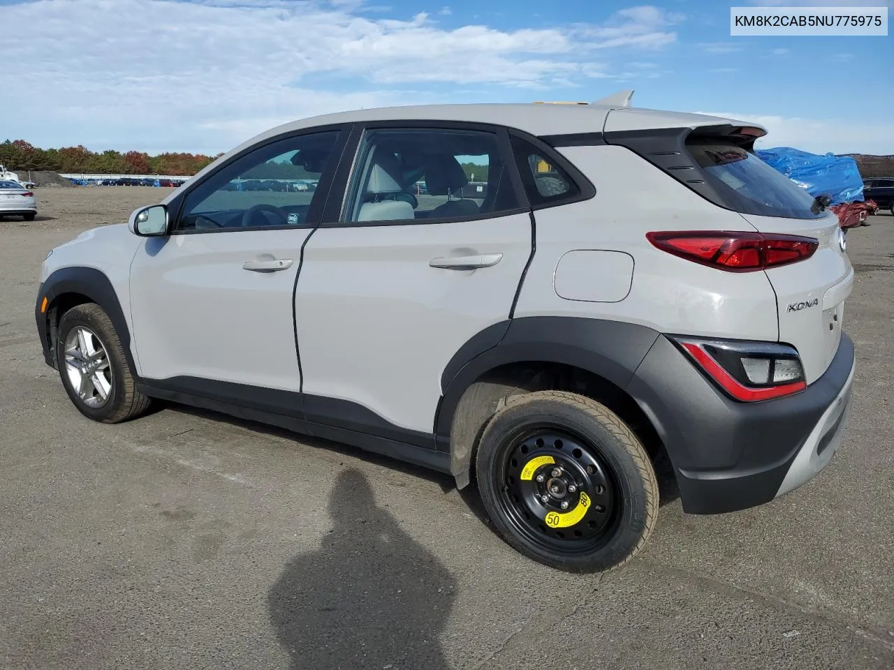 KM8K2CAB5NU775975 2022 Hyundai Kona Sel