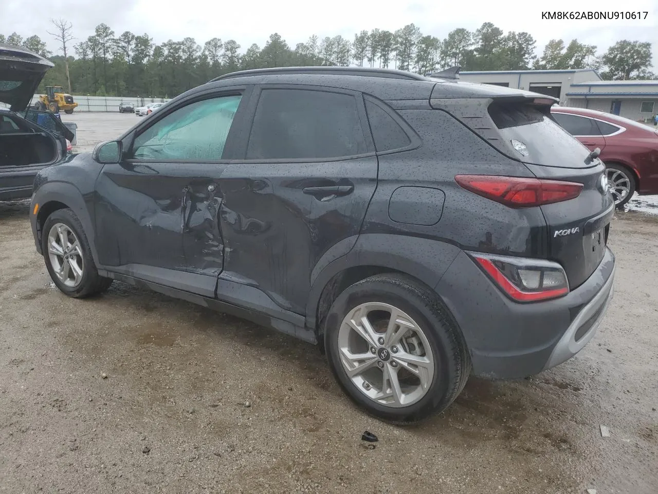 2022 Hyundai Kona Sel VIN: KM8K62AB0NU910617 Lot: 73091324