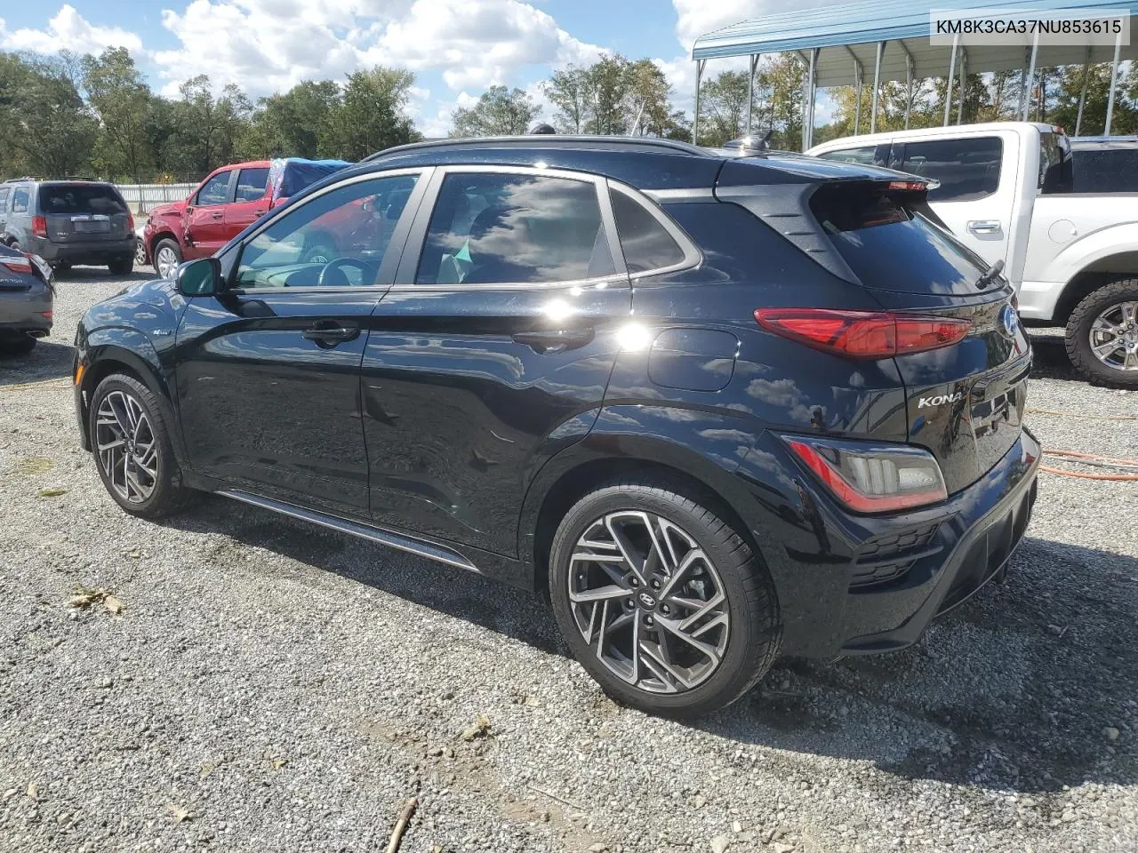 2022 Hyundai Kona N Line VIN: KM8K3CA37NU853615 Lot: 74149944